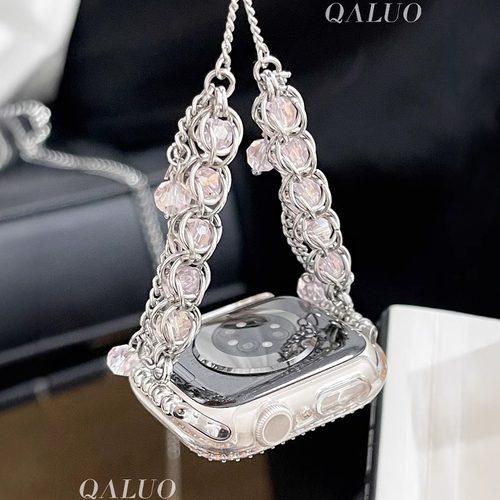 千洛/QALUO西域水晶苹果手表表带