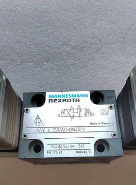 力士乐REXROTH双比例油压电磁阀4WE6J53/AG24