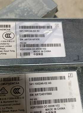 ASR1000X-DC-950W V02 341-100