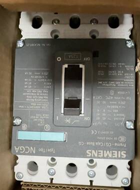 断路器 NCX3B125 3VL1112-1KM30-