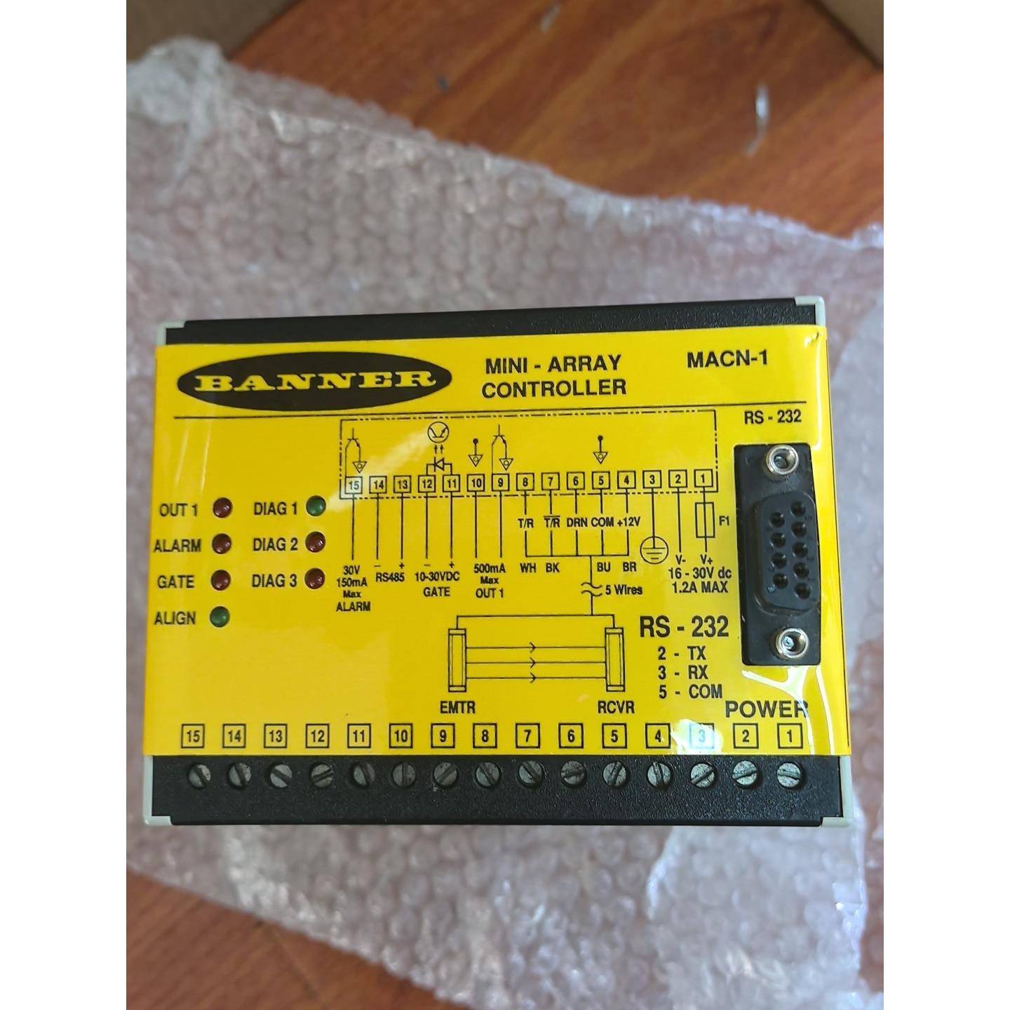 BANNER控制器MACN-1，-array控制器，