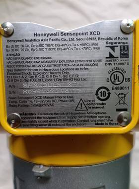 Honeywell霍尼韦尔Sensepoint XCD氧气检