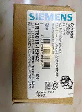 接触器 3RT6016-1BF42