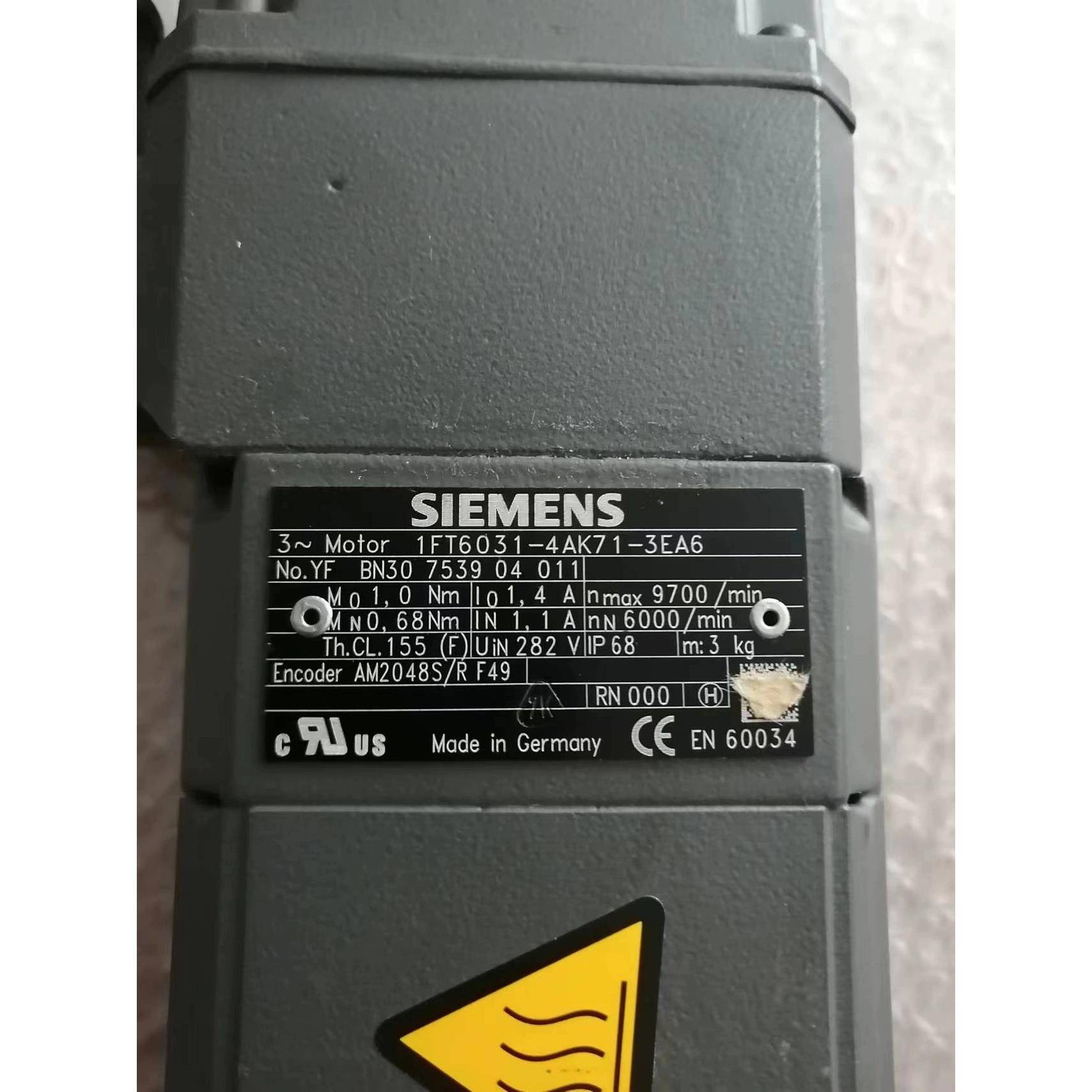 1FT6031-4AK71-3EA6 伺服电机