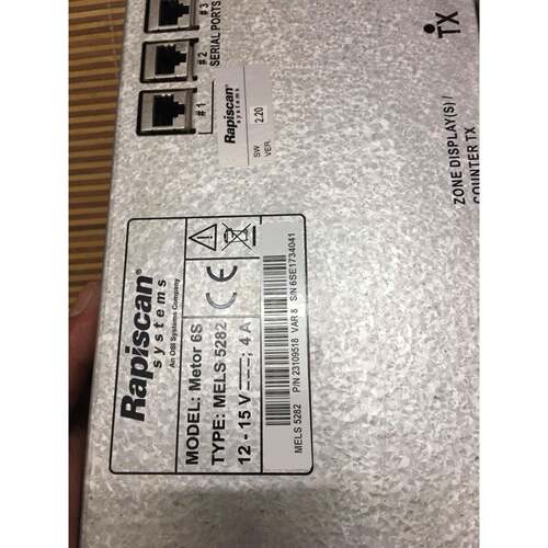 Rapiscan Metor 6S MELS5282包