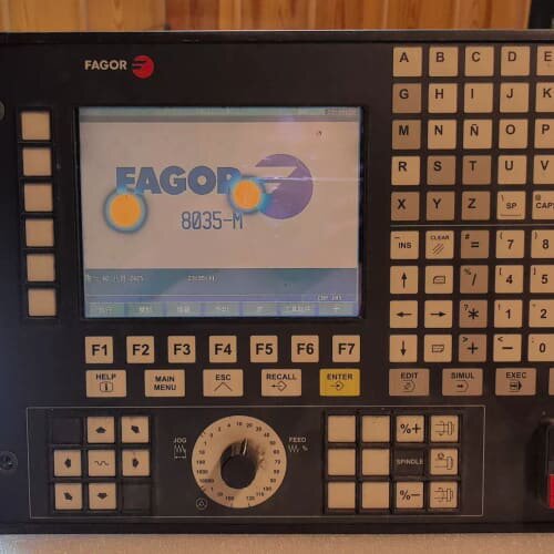 FAGOR 法格8035-M。性能完好，带卡，没有密