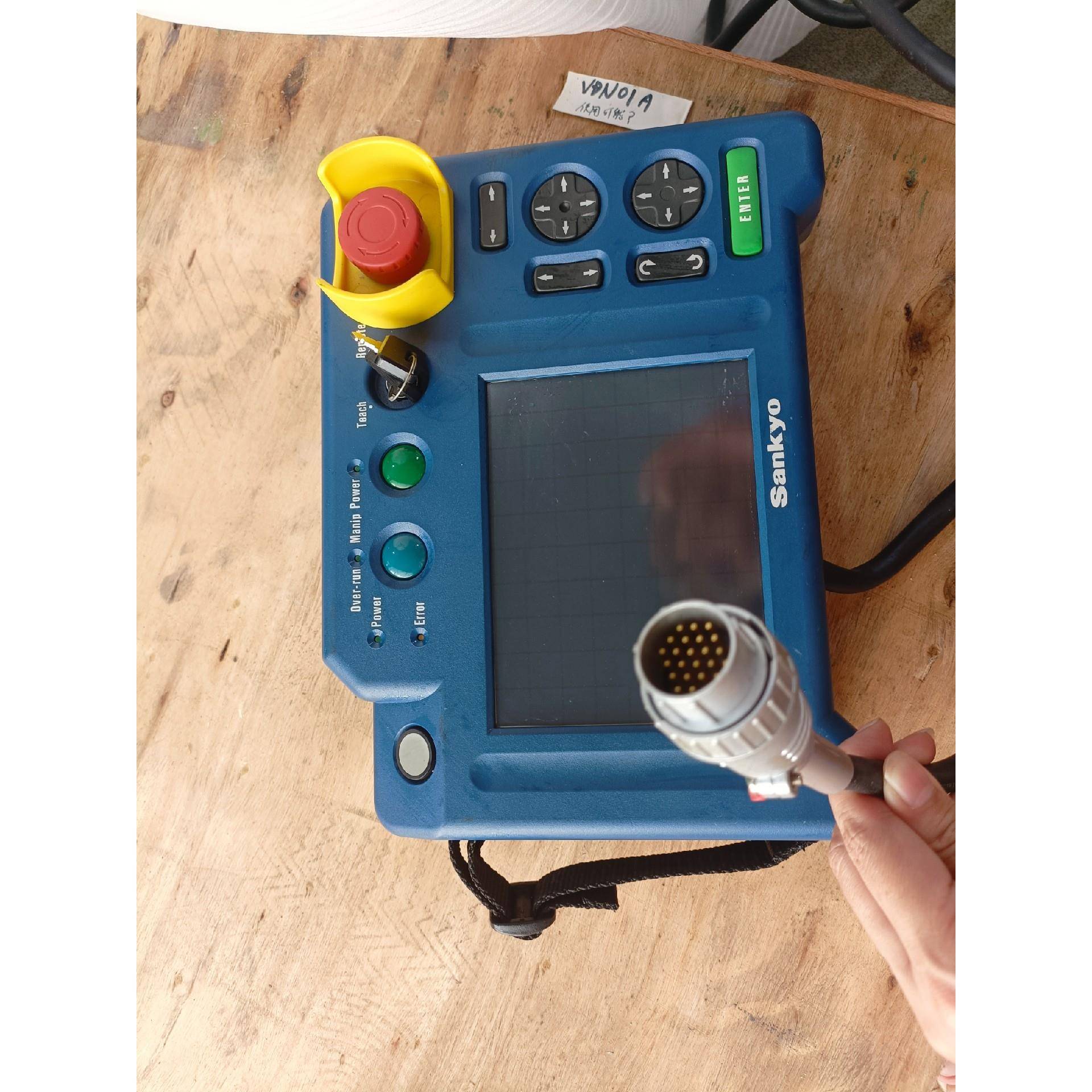 SANKYO OP5000 机器人示教器操作面板