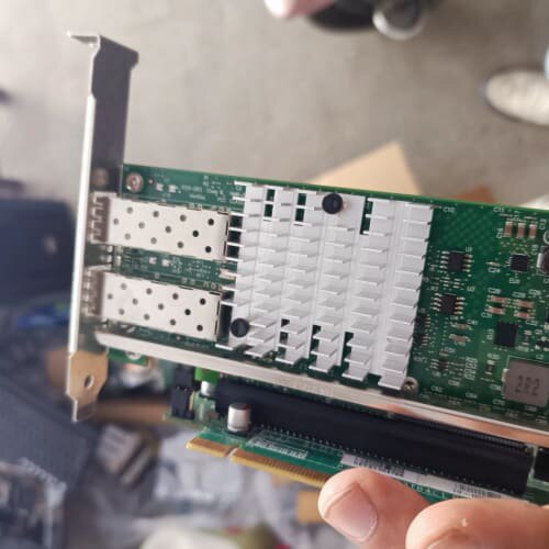 X520-DA2双口万兆网卡，自用物料，成色几乎，