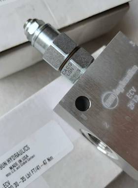 SUN插装阀平衡阀ECV-2FT2-AA，阀芯CACG-LG