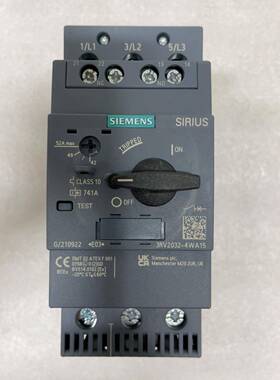 断路器 3RV2031-4WA15 3RV2032-4