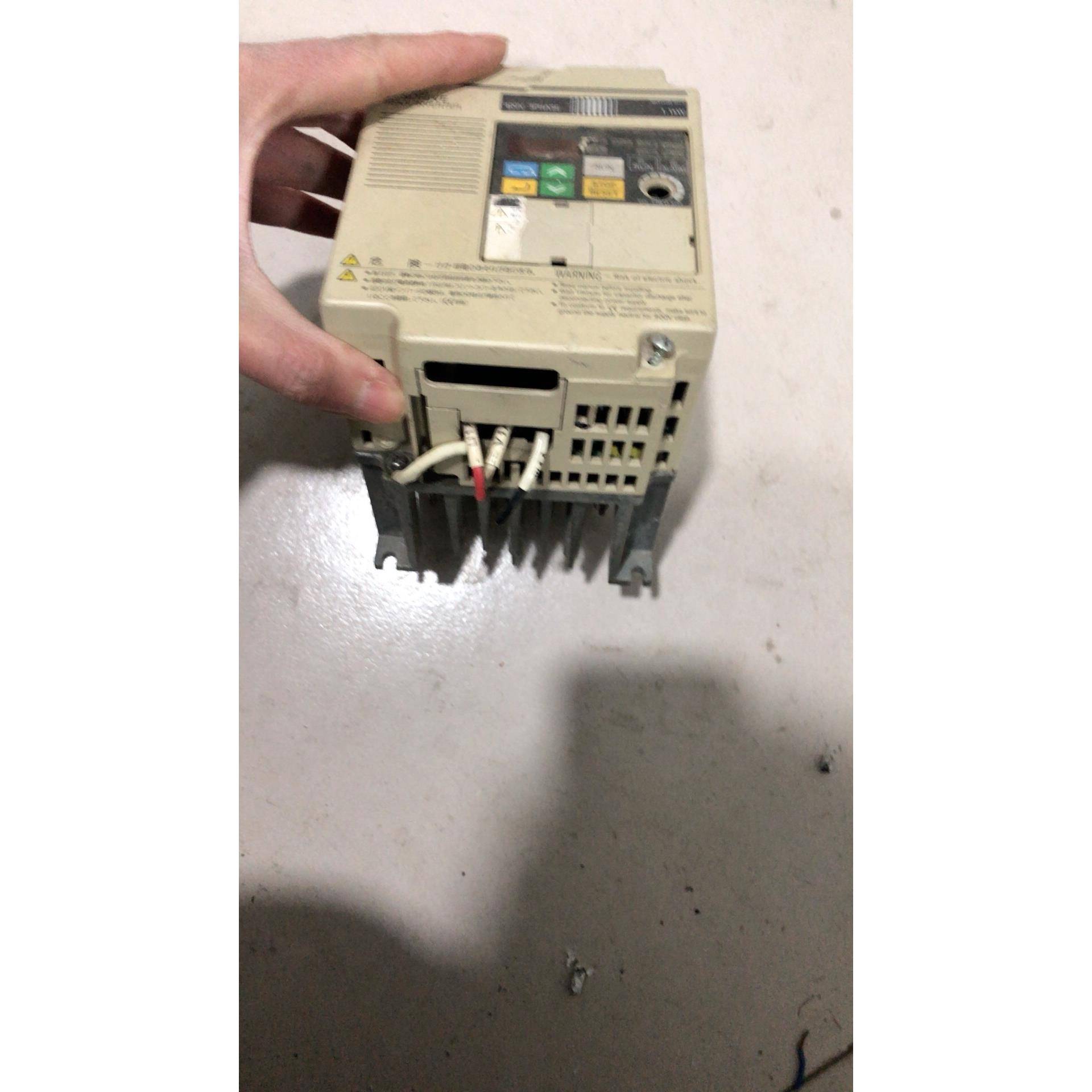 变频器 3G3JV-A4007，1.1千瓦，380伏，