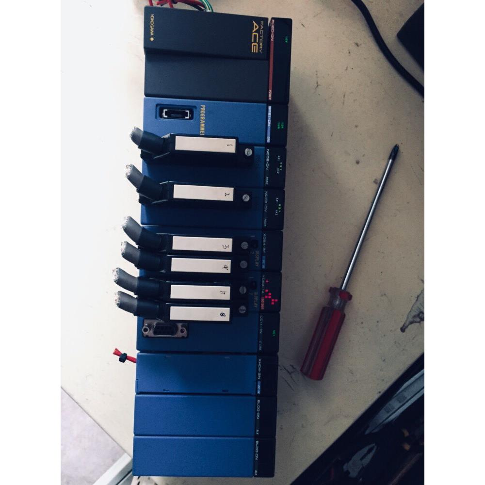 正在使用中的机器横河plcPLC，型号有F3PU