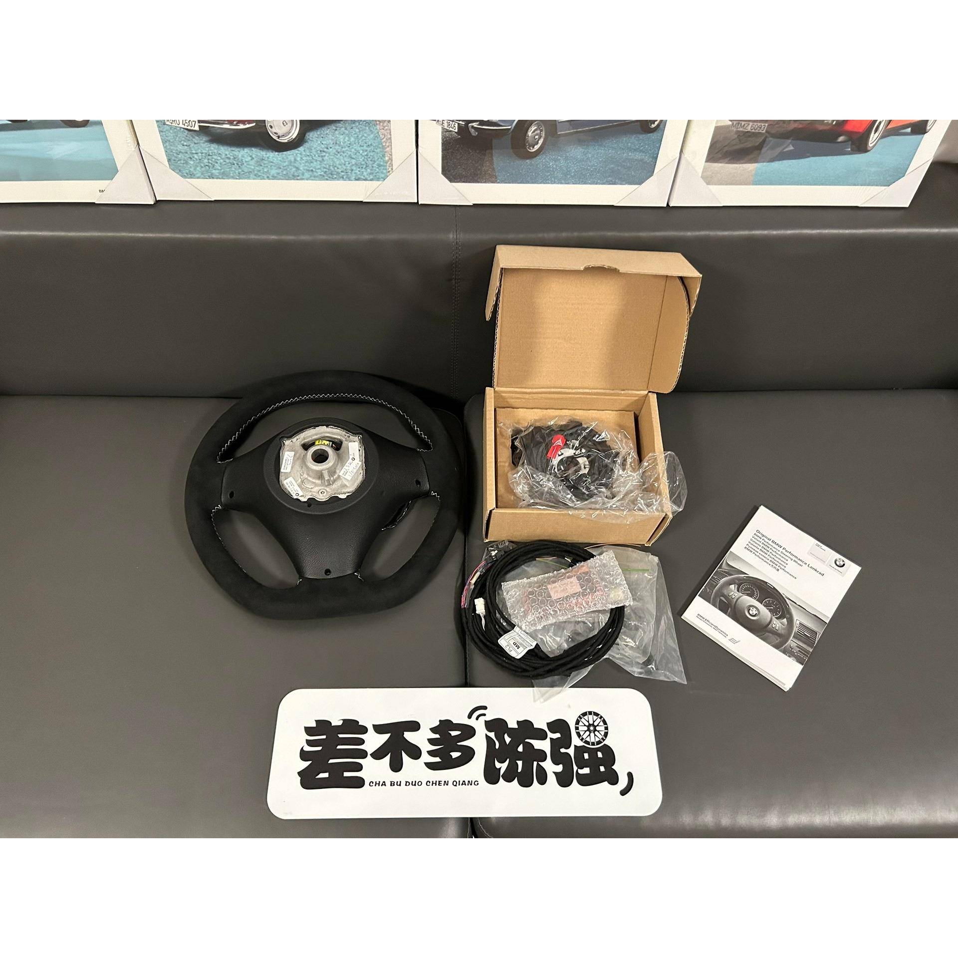 宝马E82 1M E9X M3原厂LED方向盘