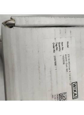 德国威卡WIKA耐震电接点压力表PGS23.063、Cont