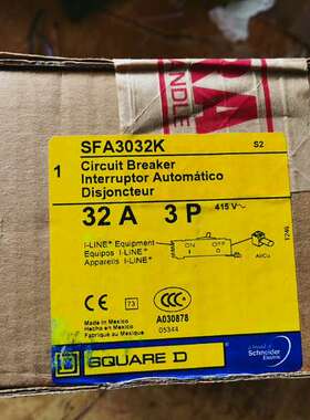 SFA3032K断路器32A 3P