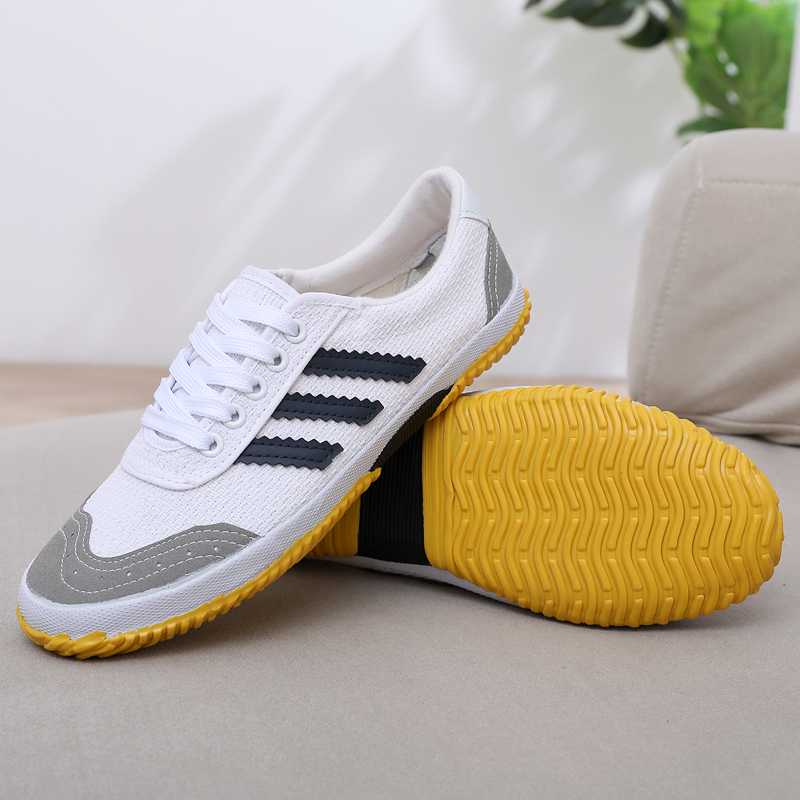 低帮帆布鞋男休闲田径训练鞋