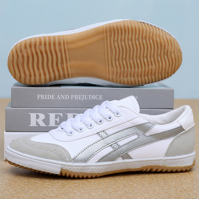 男鞋帆布运动鞋低帮网球田径鞋