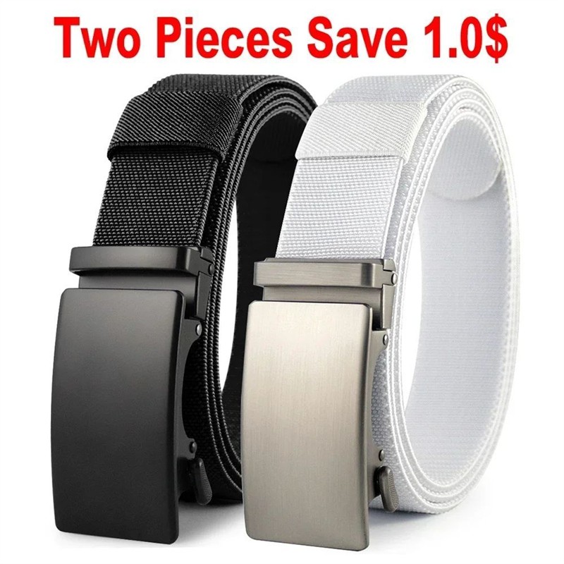 New Golf Sports Elastic Belt Tactical Belt Metal Automatic B