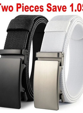 New Golf Sports Elastic Belt Tactical Belt Metal Automatic B