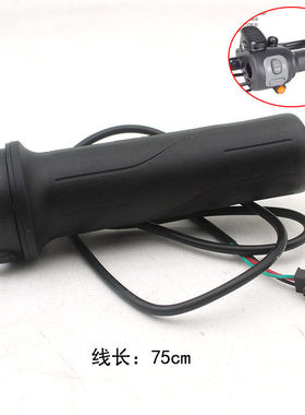 适用于雅迪DS6电动车碟刹一体款转把B60Q7Q9油门转把右边单独手把