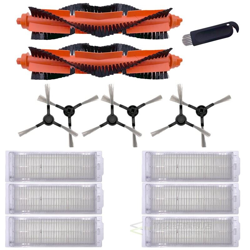 Side brush Mop rag main brush for Viomi V2 Pro V3 Mop P Filt