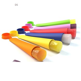 Silicone popsicle mold ice pop molds ice cube tray ice cream