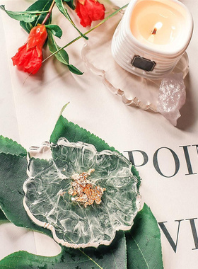 Transparent Epoxy Cup Cup Coaster Gold Foil Cup Plate Mat Ar