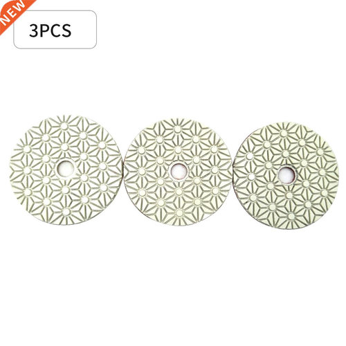 100mm Polishing Tool Marble Concrete Grinding 3PCS/Set 4 Inc