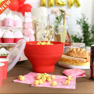 The Original Microwave Popcorn Maker Silicone Popcorn Bucket