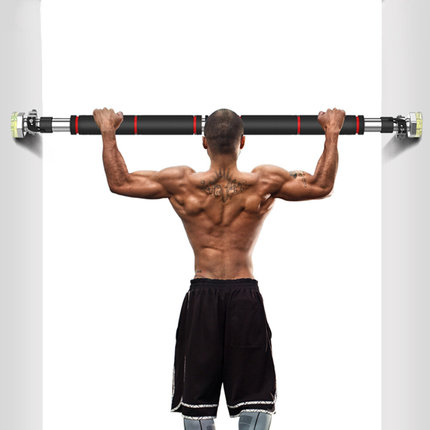 Door Frame Pull Up Bar Indoor Fitness Chin Up Horizontal Bar