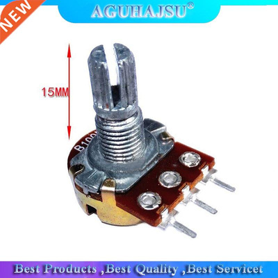 30pcs WH148 B1K B2K B5K B10K B20K B50K B100K B500K 3Pin 15mm