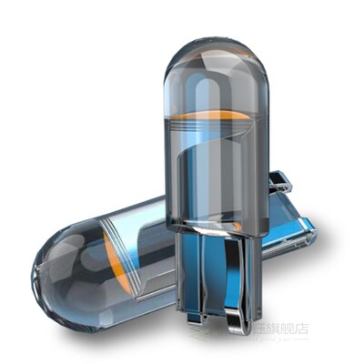 10x COB Glass W5W Led T10 Newest Car Light 6000K White Auto