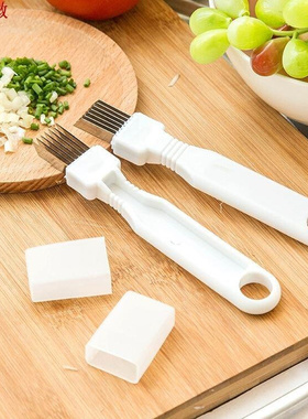 Onion Vegetable Cutter Slicer Scallion Kitchen knife Shred T