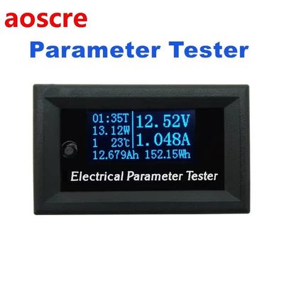 7in1 OLED Multifunction Tester Voltage current Time temperat