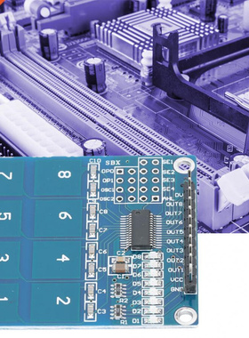 2Pcs Touch Sensor Module Digital TTP226 Capacitive 8-Channel