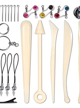 Polymer Clay Starter Kit 32 Colors Oven Bake Clay Baking Mod