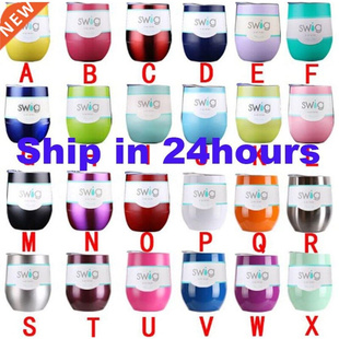 Christmas Swig Insulated Cup tumbler 12Oz Vacuum Egg Coffee