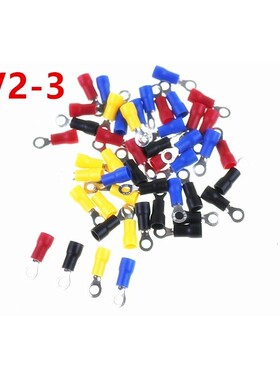 RV2-3 Blue 22-16 AWG 1.5-2.5mm2 Insulated Ring Terminal Conn