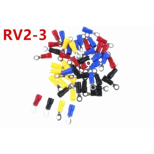 RV2-3 Blue 22-16 AWG 1.5-2.5mm2 Insulated Ring Terminal Conn
