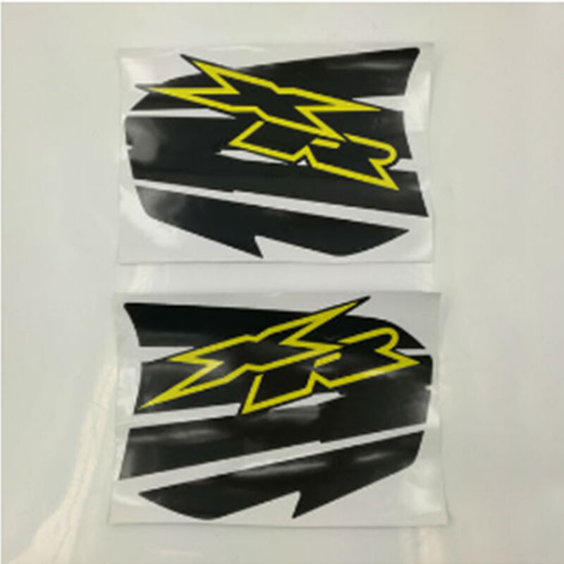XR logo Side tank Pasting Gas Oil Fuel Traction Tank Pad