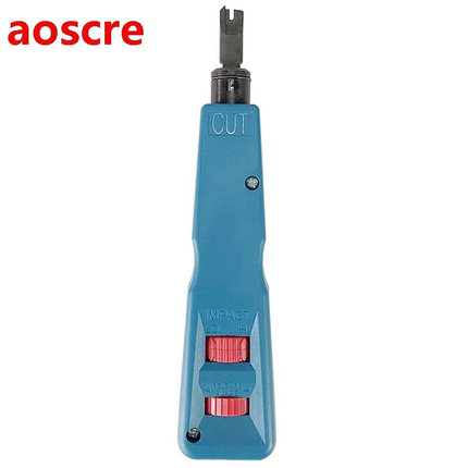 Punch Down Tool 110/88 Type Network Cable Tool with Two Blad