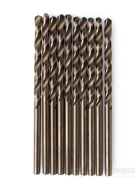 10Pcs 1/1.5/2/2.5/3/3.5/3.5/4/4.5/5 mm M35 Round Shank HSS-C