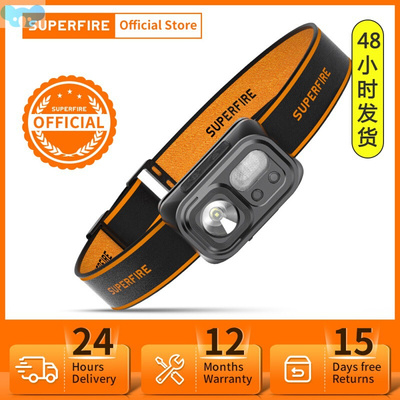 SUPERFIRE HL23-S 5W Mini COB LED Headlamp 9 Modes, Motion跨