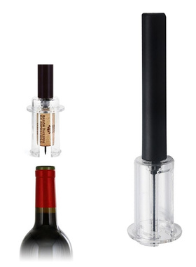 1PC Red Wine Opener Air Pressure Cork Popper Bottle Pin Type
