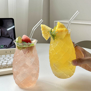 480Ml Pineapple Shaped Cocktail Glasses Creative Drinking