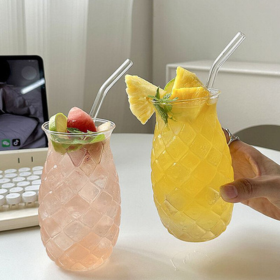480Ml Pineapple Shaped Cocktail Glasses Creative Drinking