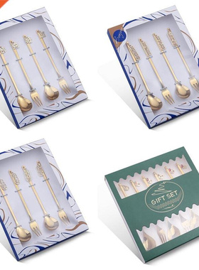 Stainless Steel Fork/Spoon Mooncake Fork Coffee Spoon Fruit