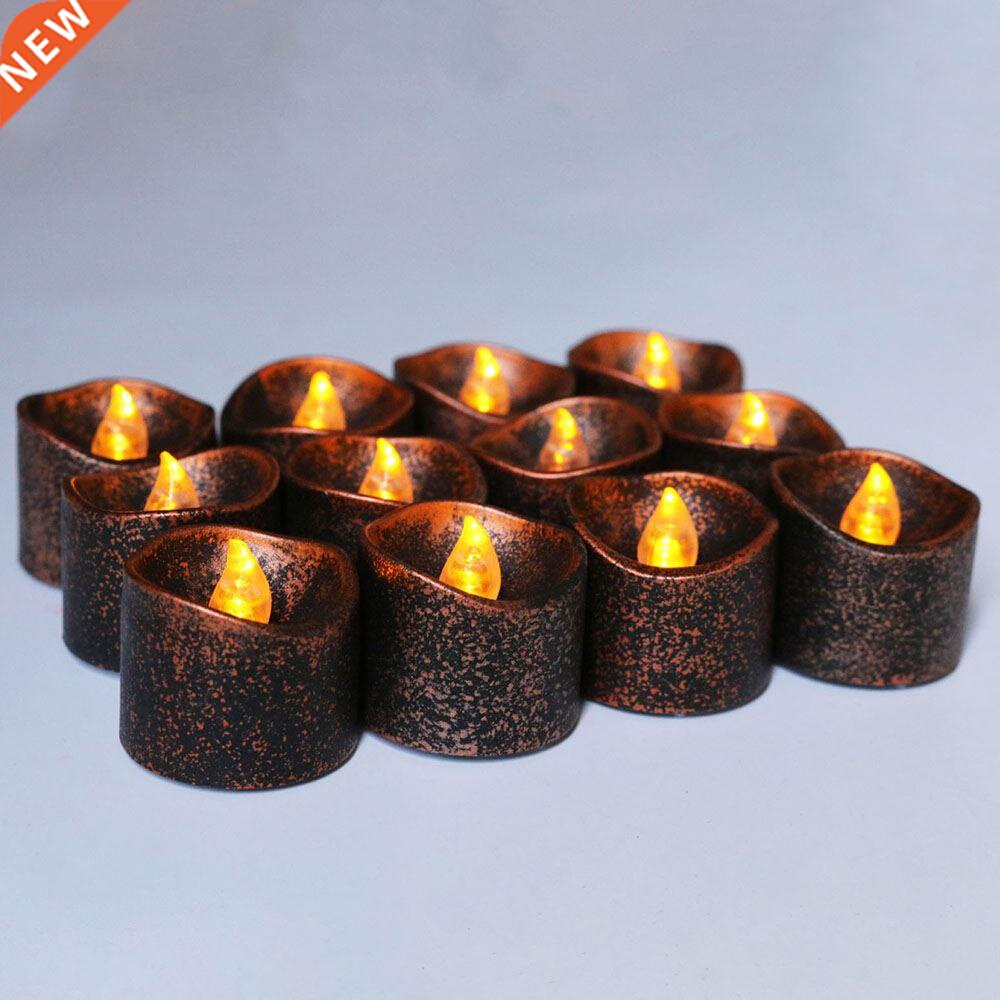 Christmas LED Tealight Candles Electronic Candle Lamp Creati