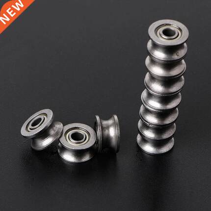 10 Pcs U624ZZ 1.8mm U Groove Guide Pulley Sealed Rail Ball B