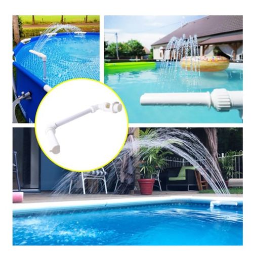 Swimming Pool Waterfall Fountain Kit PVC Feature Water Spay